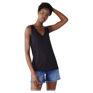 Nine West l Black V-Neck Tank Top l Size XXL l MSRP $15